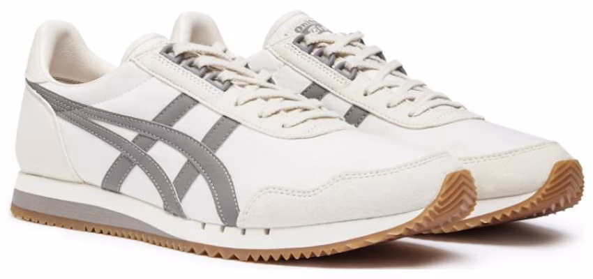 Onitsuka Tiger鬼冢虎 Dualio 防滑耐磨透氣 低幫 運動休閒鞋 男女同款 米灰 Lookbook Onitsuka Tiger鬼冢虎 Dualio 防滑耐磨透氣 低幫 運動休閒鞋 男女同款 米灰