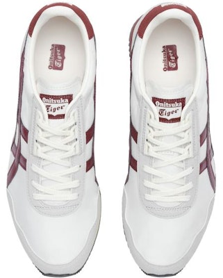 Onitsuka Tiger Dualio Maraton Kasut Lari 'Putih Kelabu Burgundy' 1183B545-201 Shop Onitsuka Tiger Dualio Maraton Kasut Lari 'Putih Kelabu Burgundy' 1183B545-201