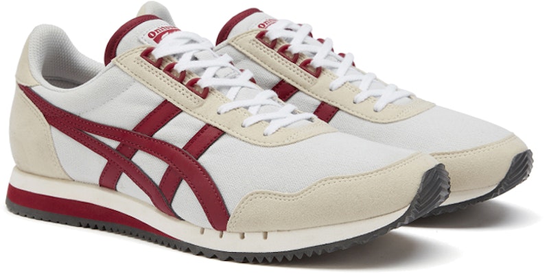 Onitsuka Tiger Dualio Shoes 'Cream Burgundy' 1183A856-020 Lookbook Onitsuka Tiger Dualio Shoes 'Cream Burgundy' 1183A856-020