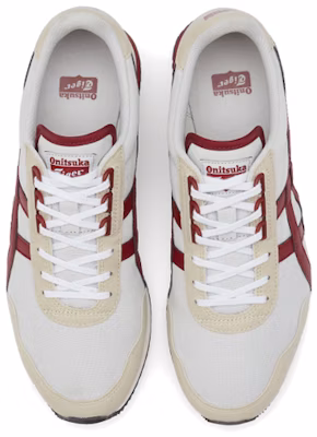 Sepatu Onitsuka Tiger Dualio 'Cream Burgundy' 1183A856-020 Shop Sepatu Onitsuka Tiger Dualio 'Cream Burgundy' 1183A856-020