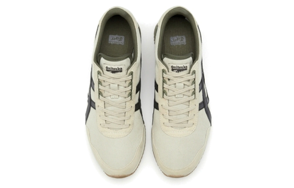 Onitsuka Tiger Dualio Shoes 'Cream Grey Green'