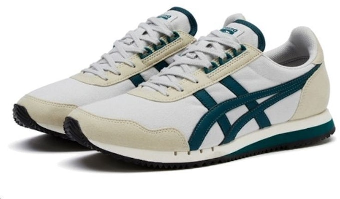 Onitsuka Tiger Dualio Shoes 'Cream Navy' 1183A856-021 Lookbook Onitsuka Tiger Dualio Shoes 'Cream Navy' 1183A856-021
