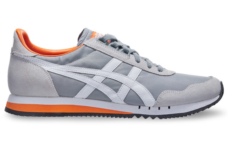 Order Sepatu Onitsuka Tiger Dualio 'Abu-Oranye' D6K3N-020