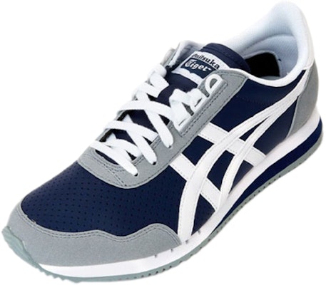 Kasut Onitsuka Tiger Dualio 'Navy Grey' 1183A508-400 Lookbook Kasut Onitsuka Tiger Dualio 'Navy Grey' 1183A508-400