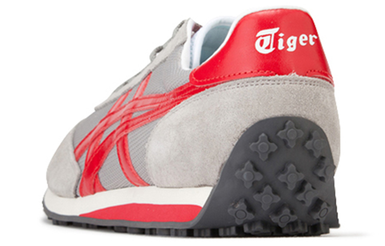 Lookbook Onitsuka Tiger鬼塚虎 Edr 78 休閒 低筒 慢跑鞋 男款 灰紅色