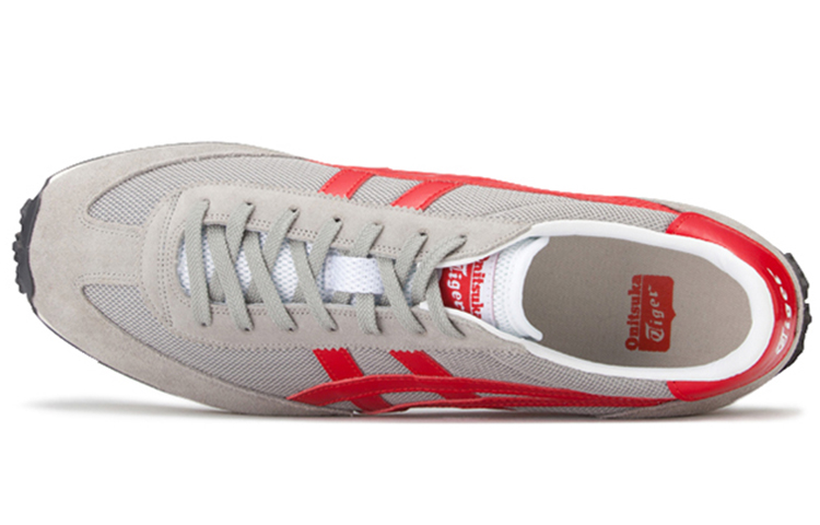Shop Onitsuka Tiger鬼塚虎 Edr 78 休閒 低筒 慢跑鞋 男款 灰紅色
