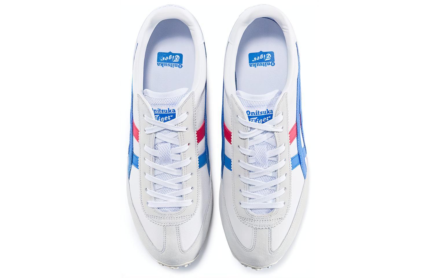 Shop オニツカタイガー EDR 78 白青赤 1183B411-101