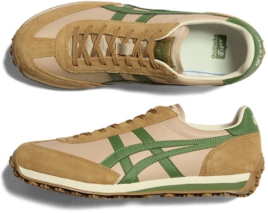 Onitsuka Tiger EDR 78 BEIGE/MOSS Lelaki Wanita Kasut Sneakers Retro. 1183B411-250 Cheap Onitsuka Tiger EDR 78 BEIGE/MOSS Lelaki Wanita Kasut Sneakers Retro. 1183B411-250