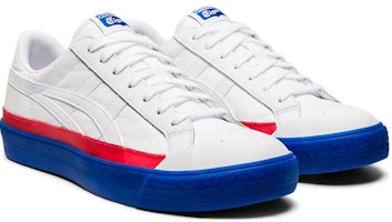 Onitsuka Tiger鬼冢虎 Fabre Classic Lo 低幫 板鞋 男女同款 白藍紅 Lookbook Onitsuka Tiger鬼冢虎 Fabre Classic Lo 低幫 板鞋 男女同款 白藍紅