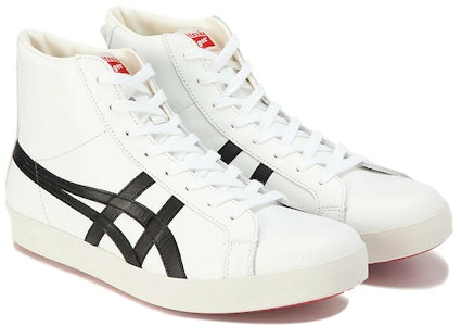 Onitsuka Tiger鬼塚虎 Fabre 輕便 高筒 板鞋 男女同款 白黑 Lookbook Onitsuka Tiger鬼塚虎 Fabre 輕便 高筒 板鞋 男女同款 白黑