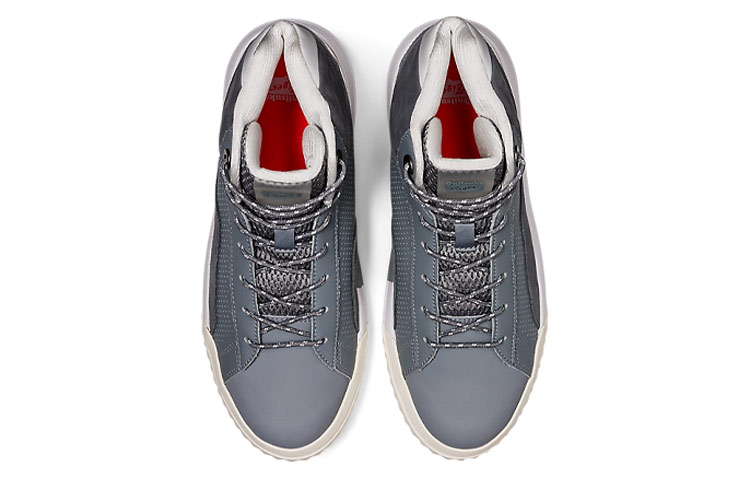 Lookbook Baskets Onitsuka Tiger Fabre MP Gris/Bleu 1183A812-020