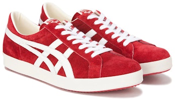 Onitsuka Tiger鬼塚虎 Fabre NM 休閒 防滑透氣 低筒 滑板鞋 男女同款 紅色 Lookbook Onitsuka Tiger鬼塚虎 Fabre NM 休閒 防滑透氣 低筒 滑板鞋 男女同款 紅色