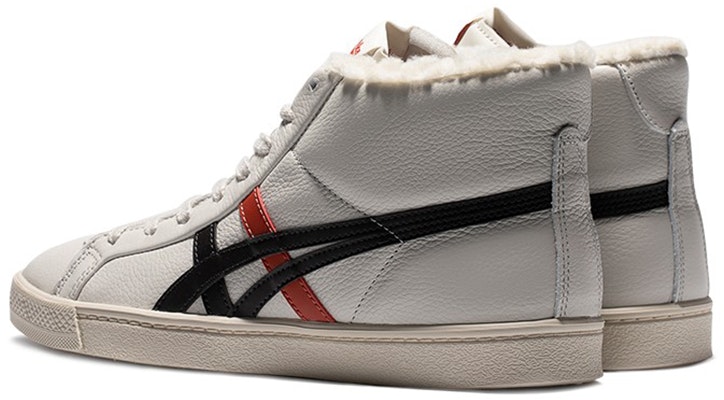 Onitsuka Tiger鬼塚虎 Fabre Rb 中幫 板鞋 男女同款 淺灰黑紅 Lookbook Onitsuka Tiger鬼塚虎 Fabre Rb 中幫 板鞋 男女同款 淺灰黑紅