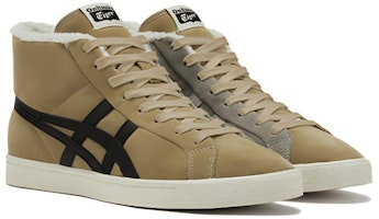 Onitsuka Tiger鬼塚虎 Fabre Rb 撞色加絨 休閒 中筒 板鞋 男女均適 棕色 Lookbook Onitsuka Tiger鬼塚虎 Fabre Rb 撞色加絨 休閒 中筒 板鞋 男女均適 棕色