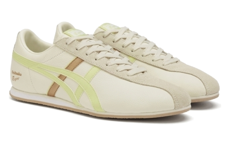 Lookbook Onitsuka Tiger FB Trainer 'Beige Gold' Sepatu Olahraga Wanita 1183B768-107