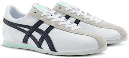 Onitsuka Tiger Fb Trainer Putih Hitam Biru 1183B768-100 Lookbook Onitsuka Tiger Fb Trainer Putih Hitam Biru 1183B768-100