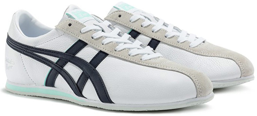 Onitsuka Tiger Fb Trainer White Black Blue 1183B768-100 Lookbook Onitsuka Tiger Fb Trainer White Black Blue 1183B768-100