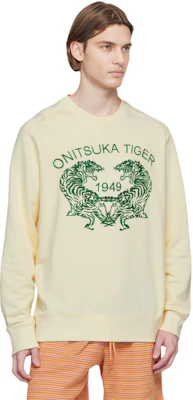 Sudadera Onitsuka Tiger FW24 SWETA TOP Logo Crewneck Off-White. 2183B406-700 Shop Sudadera Onitsuka Tiger FW24 SWETA TOP Logo Crewneck Off-White. 2183B406-700