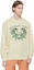 Shop Sudadera Onitsuka Tiger FW24 SWETA TOP Logo Crewneck Off-White. 2183B406-700