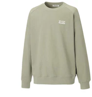 Onitsuka Tiger FW/AW23 Unisex Crewneck Pullover Sweatshirt Deep Green 2183B190-300 Onitsuka Tiger FW/AW23 Unisex Crewneck Pullover Sweatshirt Deep Green 2183B190-300
