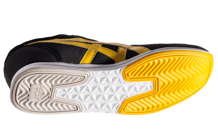 Shop Onitsuka Tiger Golden Spark Low ''Zwart Geel'' TH309Y-9004