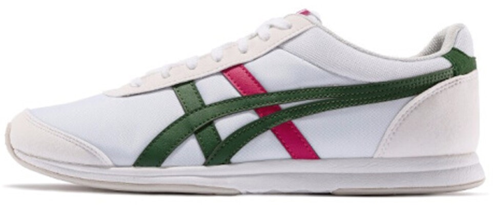 오니츠카 타이거 골든 스파크 스니커즈 화이트/그린 1183A503-100 Buy 오니츠카 타이거 골든 스파크 스니커즈 화이트/그린 1183A503-100