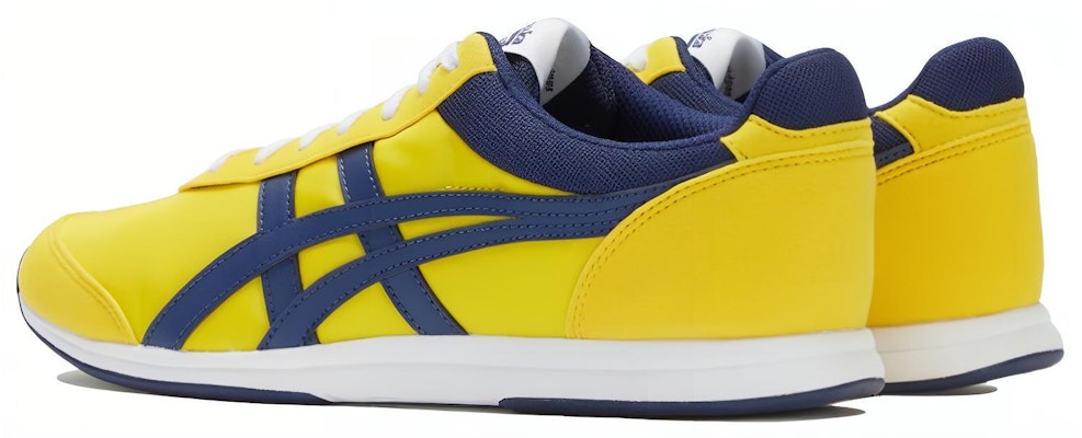 Onitsuka Tiger Golden Spark Kuning Biru 1183A503-750 Lookbook Onitsuka Tiger Golden Spark Kuning Biru 1183A503-750