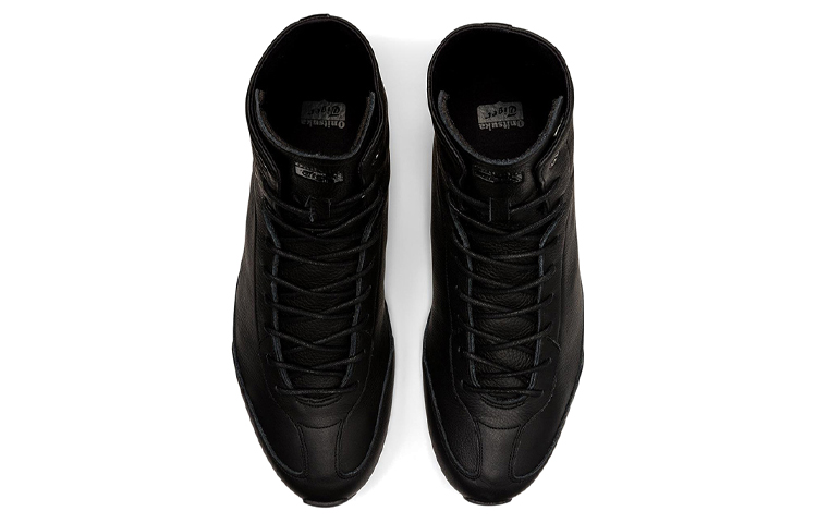 Shop 鬼塚虎 極度舒適 運動鞋 輕便透氣 高筒 跑鞋 男女同款 黑色