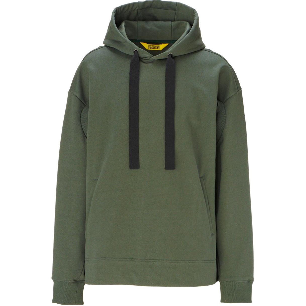 Onitsuka Tiger Green Pullover Hoodie Casual Sweatshirt 2181A862-300