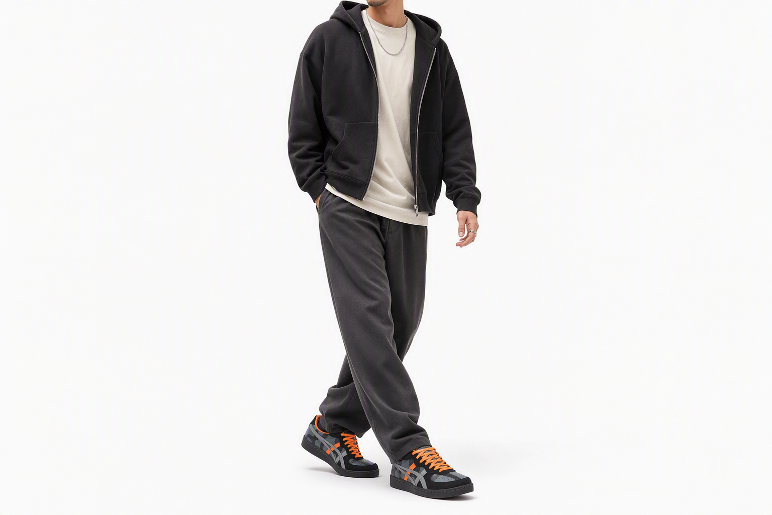 Order Onitsuka Tiger GSM 'Black Grey Orange' 1183B842-001
