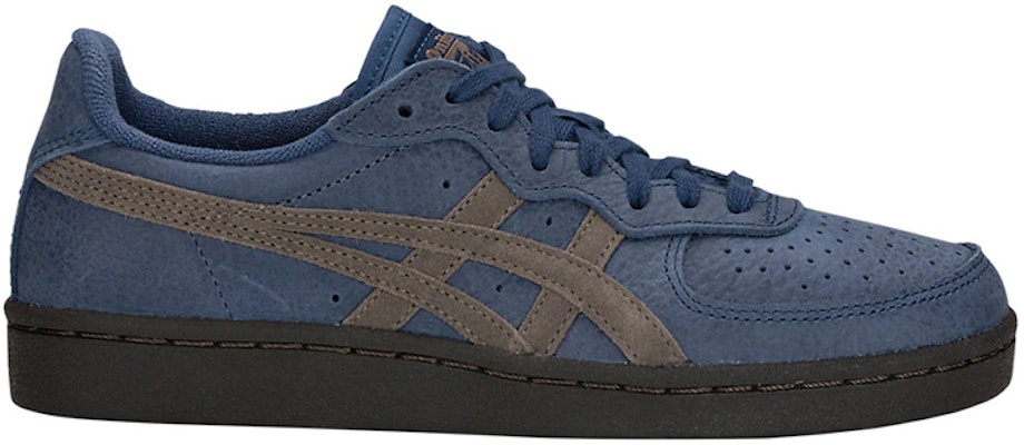 Onitsuka Tiger Gsm 復古低筒休閒板鞋 藍褐 Order Onitsuka Tiger Gsm 復古低筒休閒板鞋 藍褐