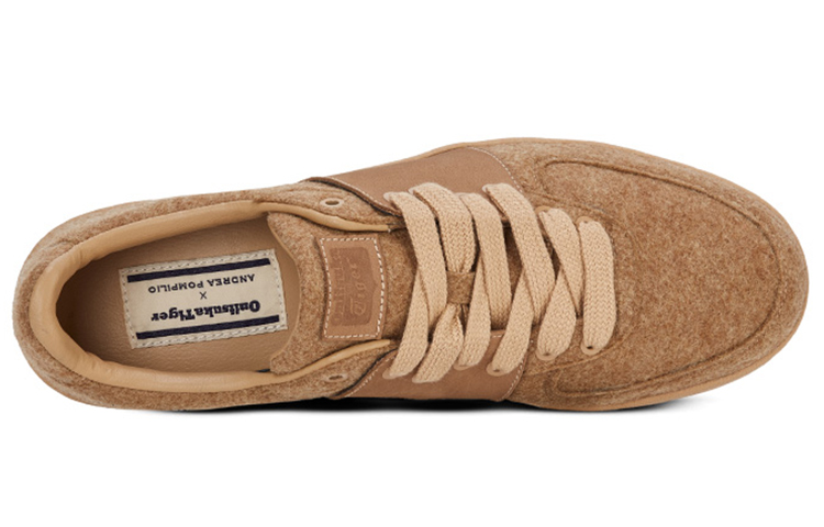 Lookbook Onitsuka Tiger GSM RB 舒適休閒板鞋 男女同款 駝色