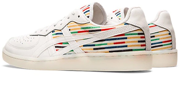 鬼塚虎 Onitsuka Tiger GSM 時尚拼色休閒 低筒 板鞋 男女同款 彩色條紋 Shop 鬼塚虎 Onitsuka Tiger GSM 時尚拼色休閒 低筒 板鞋 男女同款 彩色條紋