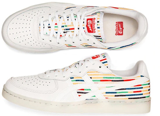 Onitsuka Tiger GSM 'Blanco Rojo Amarillo Azul Verde' 1183A701-100 Sizing Onitsuka Tiger GSM 'Blanco Rojo Amarillo Azul Verde' 1183A701-100