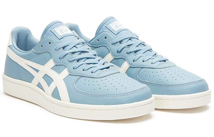 Lookbook Onitsuka Tiger鬼塚虎 GSM 休閒 低幫 板鞋 男女同款 藍白