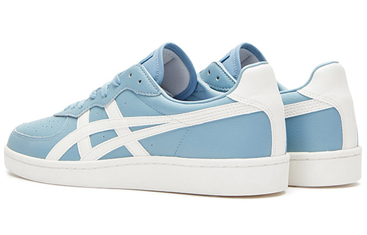 Shop Onitsuka Tiger鬼塚虎 GSM 休閒 低幫 板鞋 男女同款 藍白