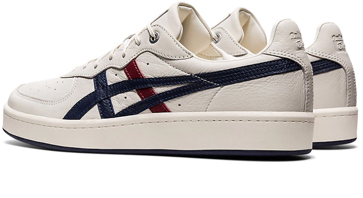 Onitsuka Tiger GSM SD 'Putih Krim Biru Merah' 1183A803-100 Shop Onitsuka Tiger GSM SD 'Putih Krim Biru Merah' 1183A803-100