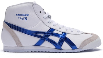 鬼冢虎 舒适 轻便 高帮 跑步鞋 男女同款 白蓝色 Order 鬼冢虎 舒适 轻便 高帮 跑步鞋 男女同款 白蓝色