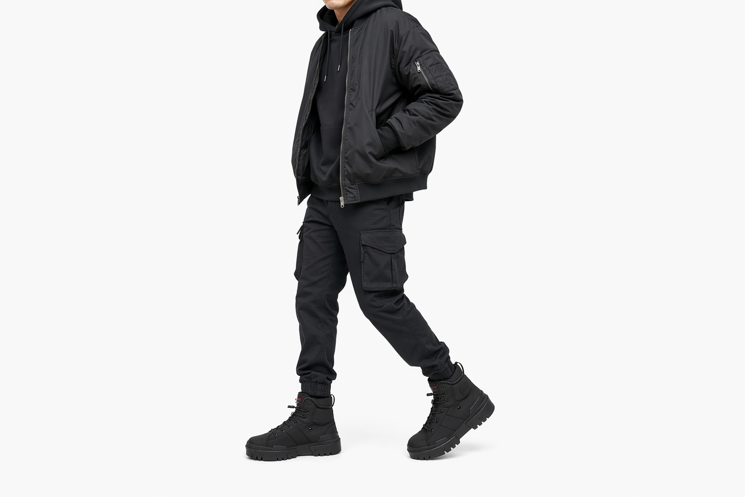 Order Onitsuka Tiger Hmr Peak G-TX Boots Hitam Alat Tempur. 1183A809-001