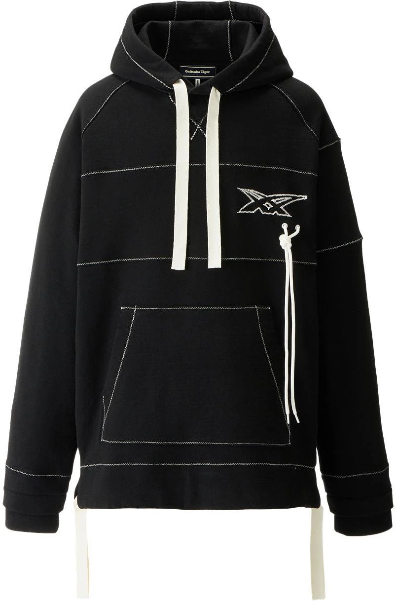 onitsuka-tiger-hoodie-black-unisex-logo-embroidery-casual-wear-2183-b110-001
