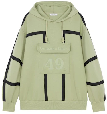 Sudadera Onitsuka Tiger Verde Claro con Rayas y Logo. 2181A684-300 Buy Sudadera Onitsuka Tiger Verde Claro con Rayas y Logo. 2181A684-300