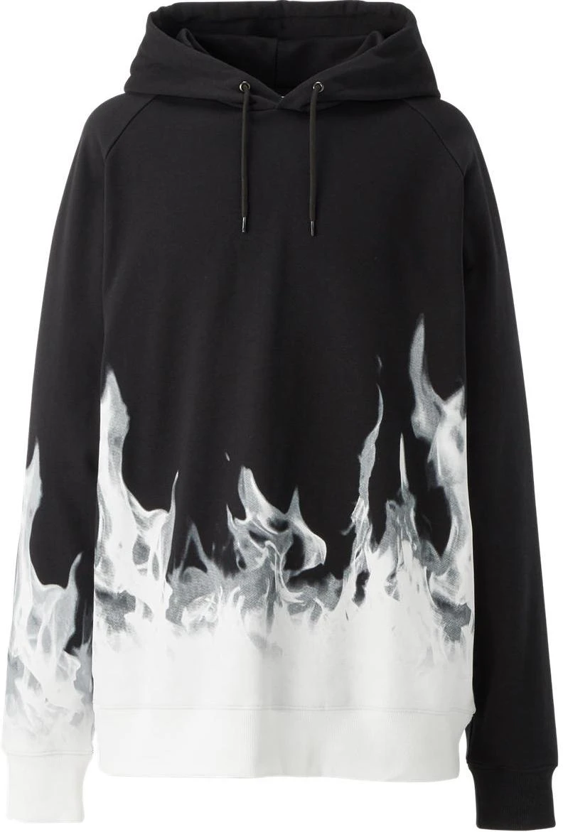 onitsuka-tiger-hoodie-unisex-black-soft-stylish-flame-print-pullover-2183-b023-002