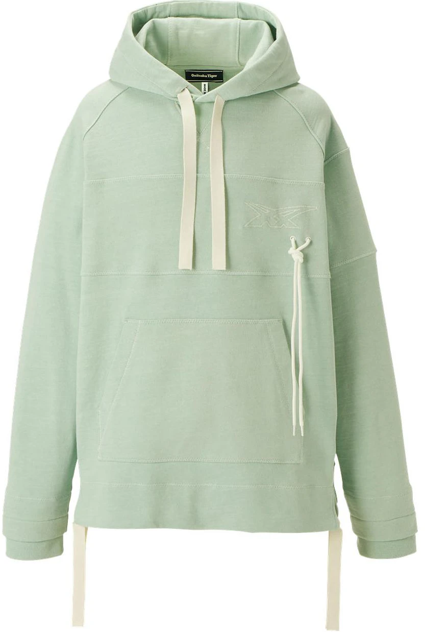 onitsuka-tiger-hoodie-unisex-light-green-comfortable-and-versatile-long-sleeve-2183-b110-300