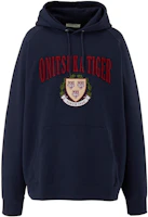 Onitsuka Tiger Hoodie Unisex Vintage Pullover Navy Blue Long Sleeve Sweatshirt 2183B375-400 Onitsuka Tiger Hoodie Unisex Vintage Pullover Navy Blue Long Sleeve Sweatshirt 2183B375-400