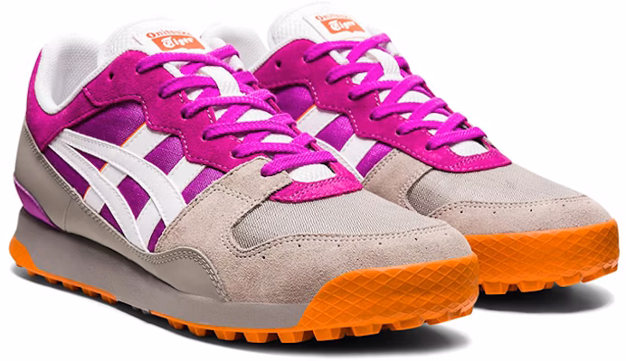 Onitsuka Tiger Horizonia Breathable Shock Absorption Wear-Resistant Low Top Shoes/Sneakers White Gray Purple 1183B567-500 Lookbook Onitsuka Tiger Horizonia Breathable Shock Absorption Wear-Resistant Low Top Shoes/Sneakers White Gray Purple 1183B567-500