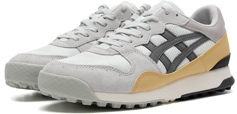 Onitsuka Tiger 鬼塚虎 Horizonia TIGER 舒適 耐磨 低筒 休閒生活鞋 男女款 灰色/黃色 Lookbook Onitsuka Tiger 鬼塚虎 Horizonia TIGER 舒適 耐磨 低筒 休閒生活鞋 男女款 灰色/黃色