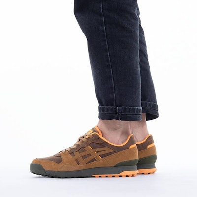 Kasut Onitsuka Tiger Horizonia Unisex Coklat/Kuning/Hitam 1183A952-200 Details for Kasut Onitsuka Tiger Horizonia Unisex Coklat/Kuning/Hitam 1183A952-200