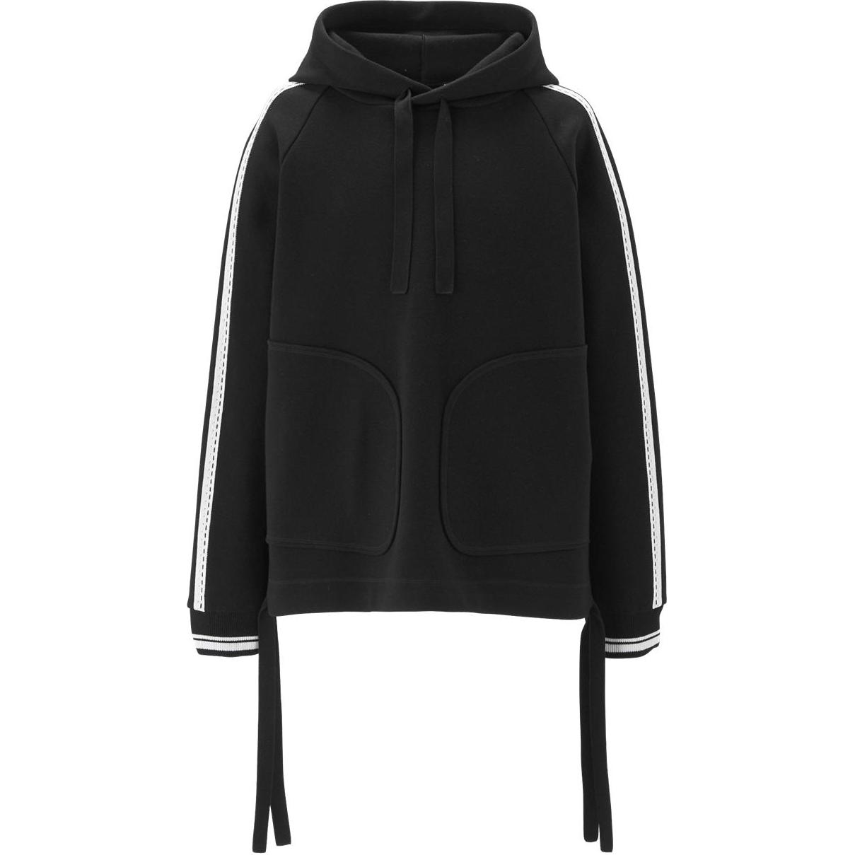 Onitsuka Tiger Knit Hoodie Unisex - Soft & Comfortable Sweatshirt in Black 2183B231-001