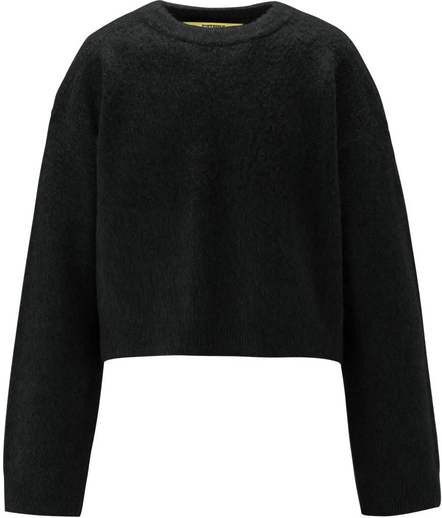 onitsuka-tiger-knit-top-black-crewneck-sweatshirt-casual-comfortable-style-2181-a807-001