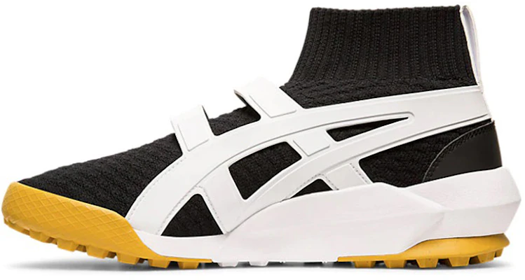 Onitsuka Tiger Knit Trainer Hitam Putih Kuning 1183A418-001 Buy Onitsuka Tiger Knit Trainer Hitam Putih Kuning 1183A418-001
